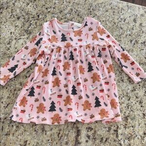 Gingerbread and Christmas tree Casual Dress